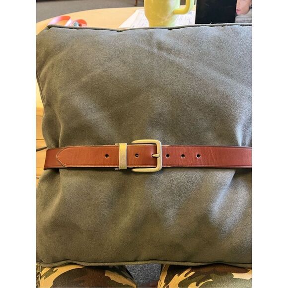 Levi’s Brown Black Convertible Twist Buckle Belt sz L 38-40 - Picture 4 of 7